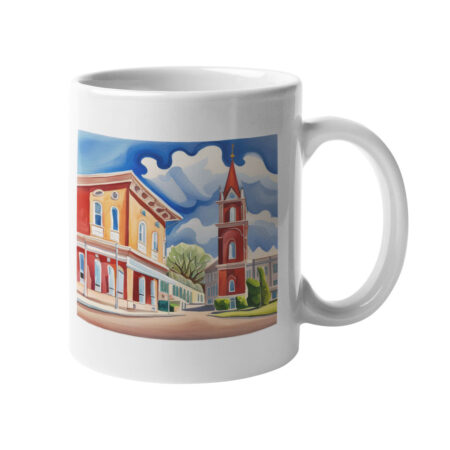 Albertville, Alabama Historical Watercolor Mug #3